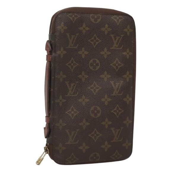LOUIS VUITTON Monogram Poche Escapade Travel Case M60113 LV Auth 121162 - Picture 1 of 16